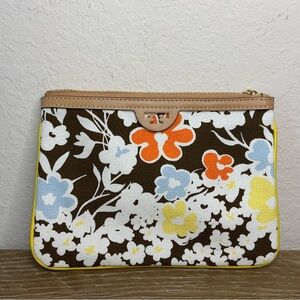Tory Burch Reverie Canvas Pouch